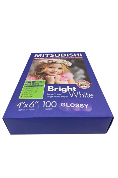Mitsubishi Mitsubishi 4x6 (10x15) 260GR Parlak Inkjet Kağıt