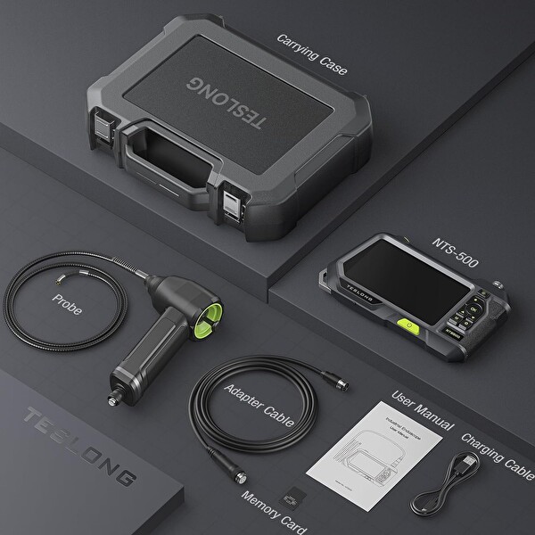 Teslong 360 Derece Mafsallı Boroskop Mekanik Muayene Kamerası 1.5M