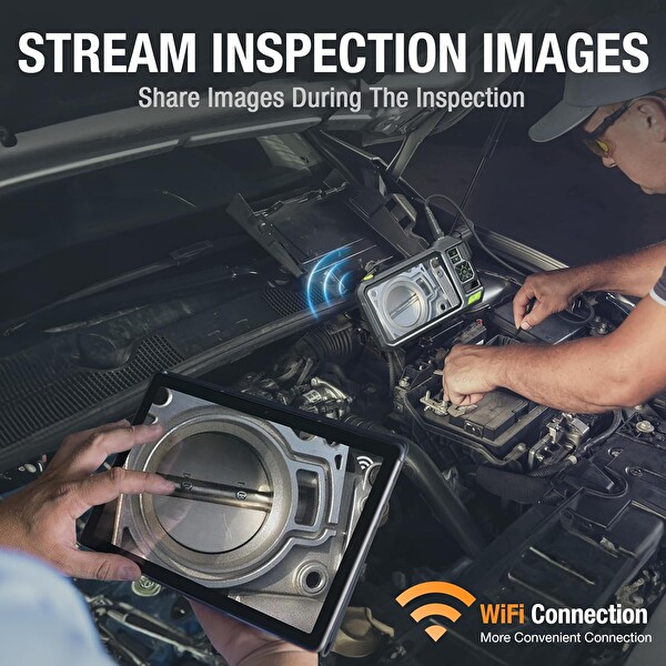 Teslong NTS700 Üç Lensli 1080p HD Endüstriyel Endoskop Kamerası 5M