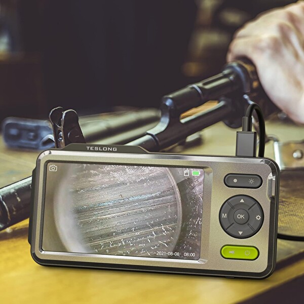 Teslong Rifle Boroskop Delik İnceleme Kamerası - Temizleme Sistemi