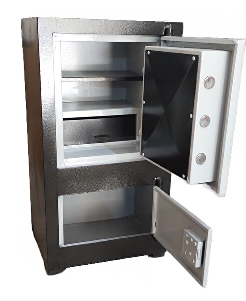 Sur Çelik Para Kasaları 85 CM Anahtarlı Yangına Dayanıklı Sur Çelik Para Kasası A85SB120SUR