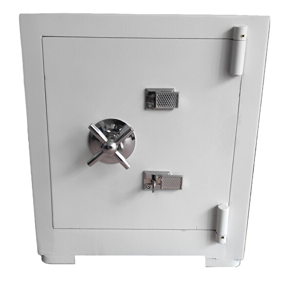 Sur Çelik Para Kasaları 55 CM Anahtarlı Yangına Dayanıklı 4 Kol Sur Çelik Para Kasası 52IZMIRBEYAZ4K