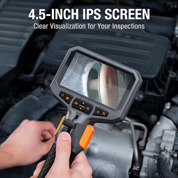 Teslong İki Yönlü Eklemli Endüstriyel Endoskop Muayene Kamerası - 1.5m Kablo