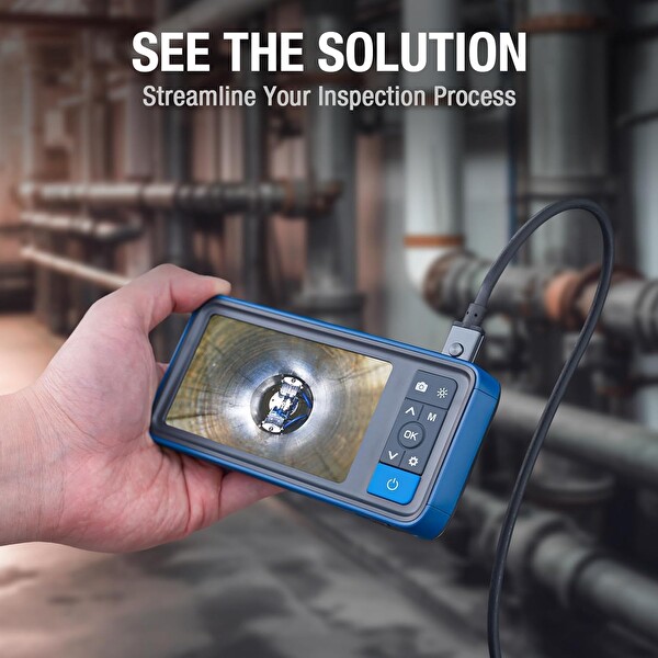 Teslong Çift Lensli Yılan Boroskop Muayene Kamerası 4.5