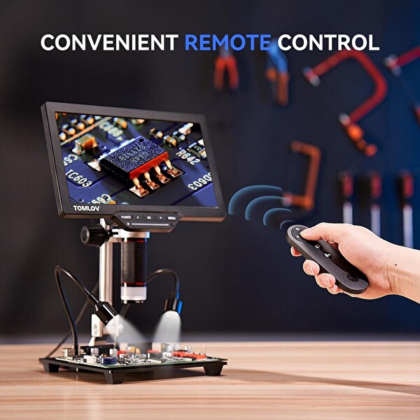 Tomlov DM201 Max HDMI Dijital Mikroskop - 25MP