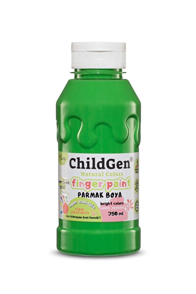 ChildGen
										 350 ML Yeşil Süper Yıkanabilir Parmak Boya