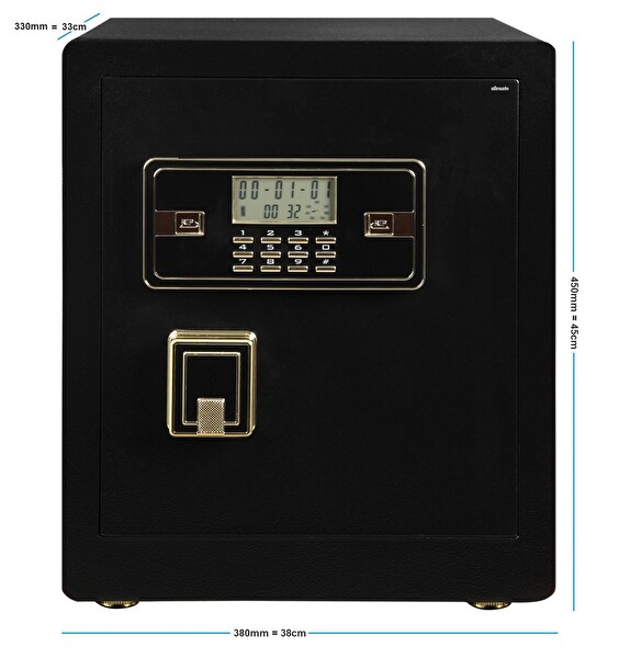 Insafe ISC45YH Special Edition Orta Boy Çelik Para Kasası - Değerli Eşya ve Mücevher Kasası