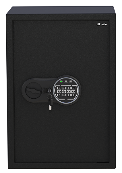 Insafe ISSCEC50 Ofis Tipi Dijital Çelik Kasa - Para Kasası - Değerli Eşya ve Mücevher Kasası