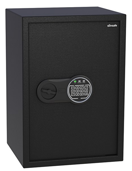 Insafe ISSCEC50 Ofis Tipi Dijital Çelik Kasa - Para Kasası - Değerli Eşya ve Mücevher Kasası