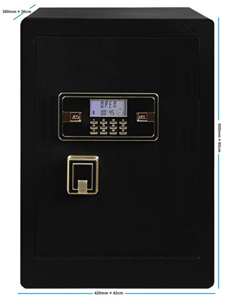Insafe ISC60YH Special Edition Büyük Boy Çelik Para Kasası - Değerli Eşya ve Mücevher Kasası