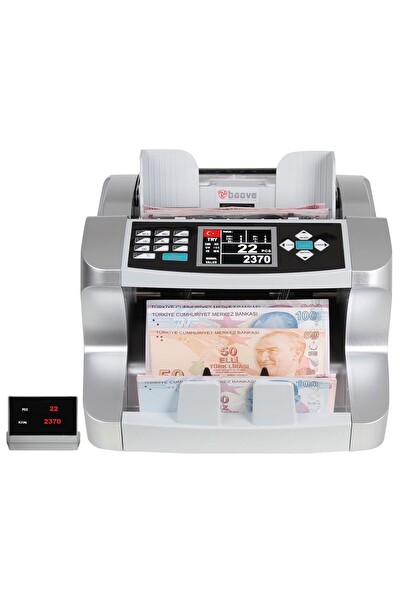Baove GB9300B Karışık Para Sayma Makinesi - Sahte Yakalama - TL - Euro - USB - Müşteri Ekranı