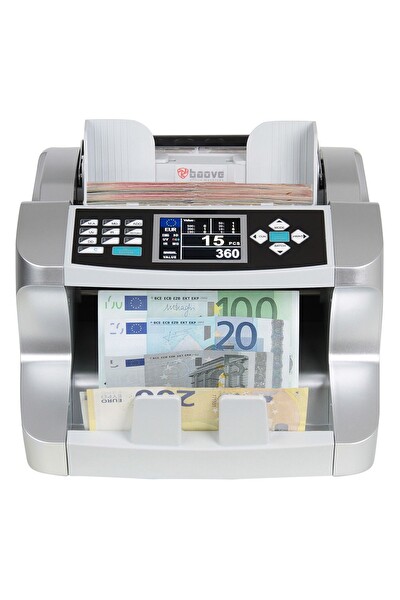 Baove GB9300B Karışık Para Sayma Makinesi - Sahte Yakalama - TL - Euro - USB - Müşteri Ekranı