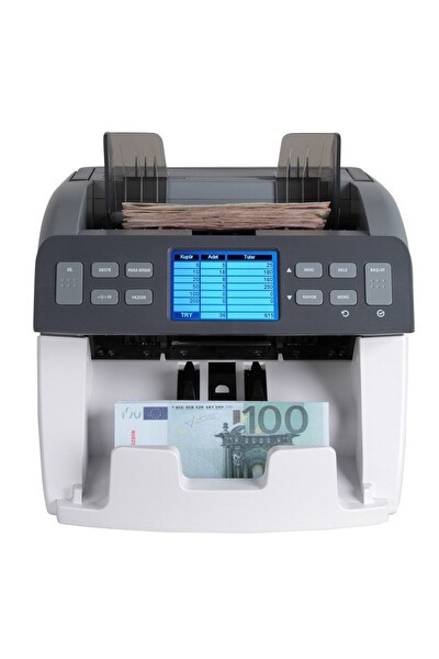 Baove Multi Mix Pro Karışık Para Sayma Makinesi ve Sahte Para Yakalama - TL - Euro - USD