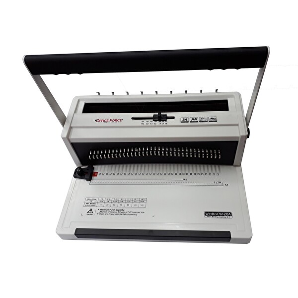 Office Force W-20 A Tel Spiral Cilt Makinesi