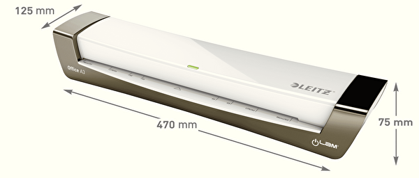 Leitz 7253 Ilam Laminasyon Makinesi A3 Gümüş 72530084