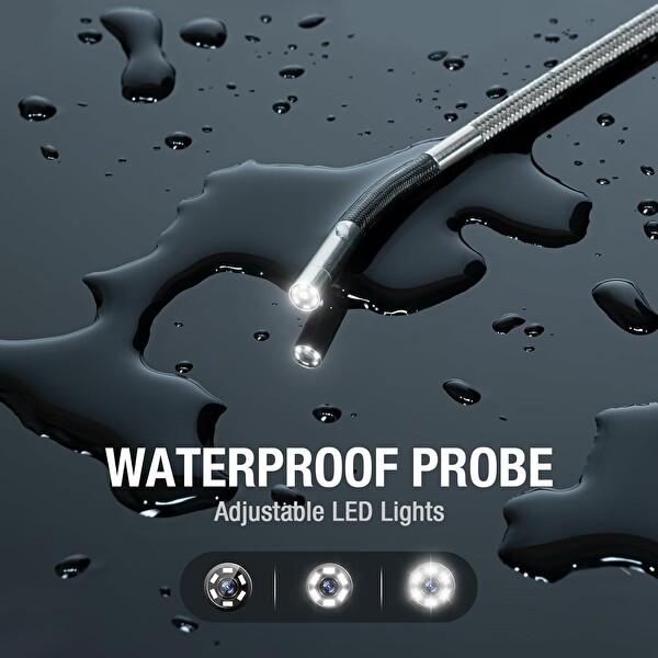 Teslong İki Yönlü Eklemli Boreskop Işıklı 3.9mm - 5