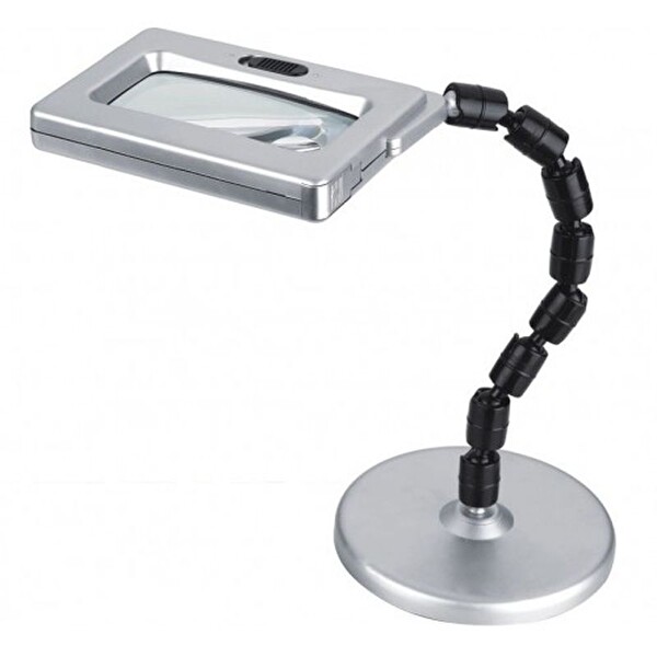 Evimdeyokyok Masaüstü Akrobat Mercekli Işıklı Büyüteç MG3B-2