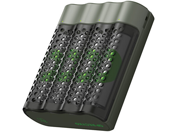 GP M452 USB Hızlı Şarj Cihazı 4 Adet 2600 AA Kalem Pilli Set