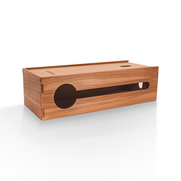 WOODSAKA Reka Kablo Kutusu - Kiraz - Büyük