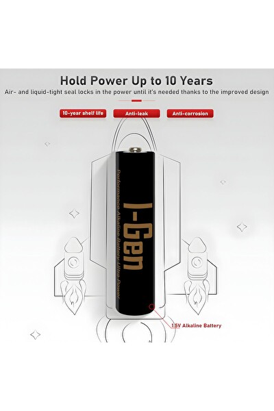 I-Gen Batteries Ultra Alkalin Kalem Pil AA 24'lü Paket