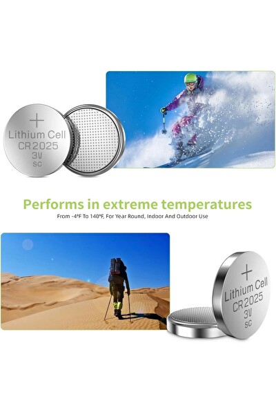 I-Gen Batteries CR2025 Pil 5'li Paket – Uzun Ömürlü Güç Kaynağı