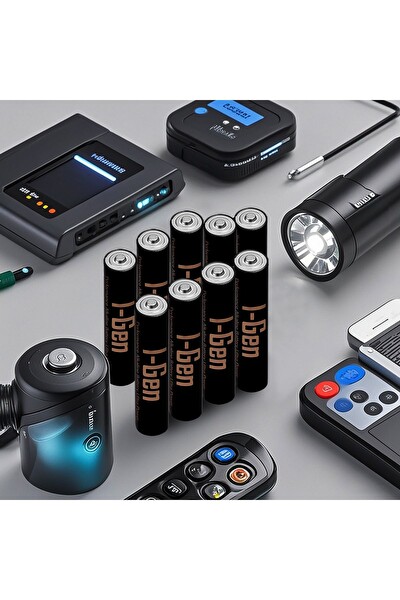 I-Gen Batteries Ultra Alkalin Pil AAA 12'li Paket Ultra Alkalin Pil