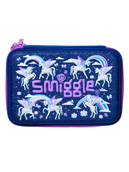 Smiggle Away Hardtop Unicorn İki Katlı Kalem Kutusu