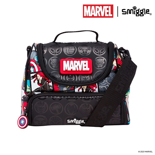 Smiggle Marvel Çift Katlı Beslenme Çantası