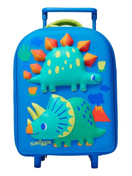 Smiggle Glide Teeny Tiny Dino Hardtop Okul ve Seyahat Çantası
