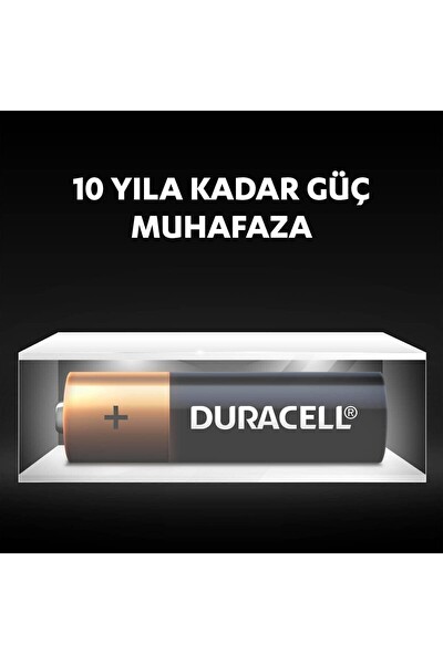 Duracell LR6/MN1500 1.5 V AA Alkalin Kalem Pil - 10'lu Paket