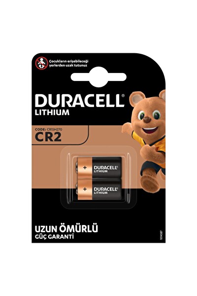 Duracell CR15H270 CR2 3V Yüksek Güçlü Lityum Pil - 2'li Paket