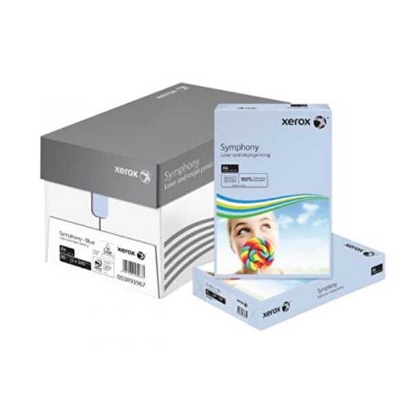 Xerox 3R93967 A4 Symphony Açık Mavi 80GR Fotokopi Kağıdı