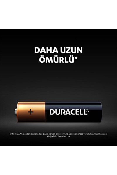 Duracell 6'lı Alkalin AA ve AAA Pil