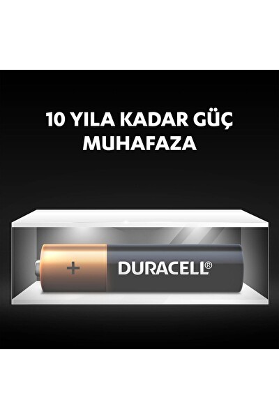 Duracell 6'lı Alkalin AA ve AAA Pil