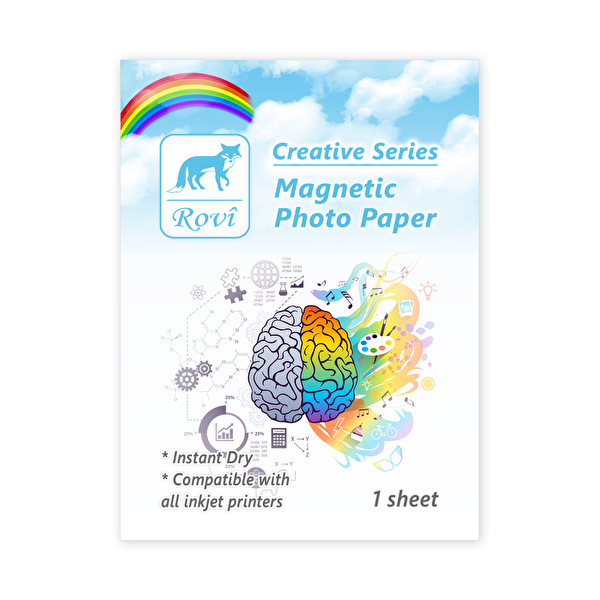 Rovi Creative Mıknatıslı Fotoğraf Kağıdı 640 GSM 1 YP A3