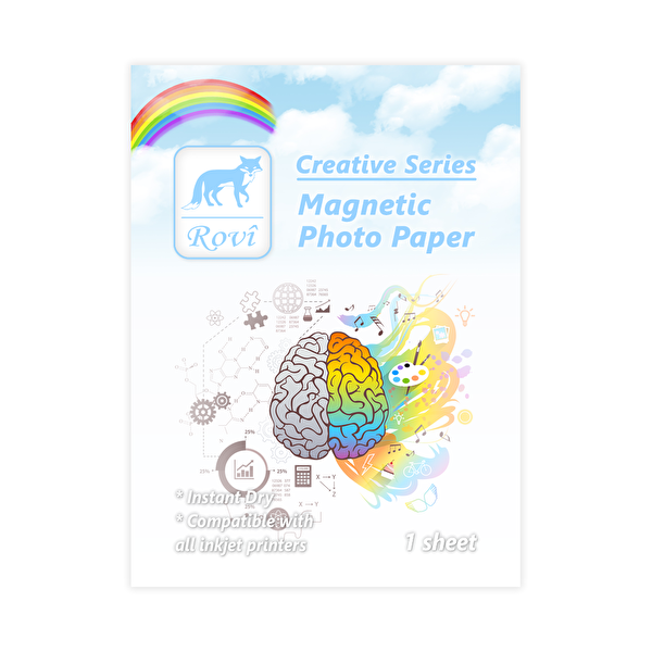 Rovi Creative Mıknatıslı Fotoğraf Kağıdı 640 GSM 1 YP A5