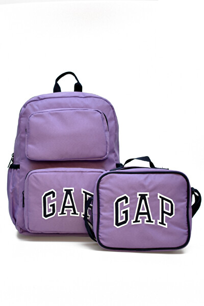 GAP Kız Çocuk 2'li Okul Seti İlkokul Çantası ve Beslenme Çantası Seti 12784