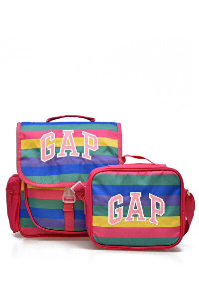 GAP Kız Çocuk 2'li Okul Seti İlkokul Çantası ve Beslenme Çantası Seti 12821