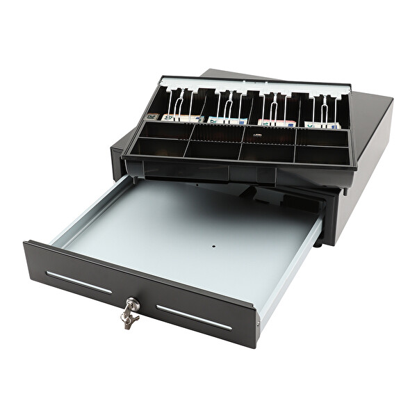 Olympia LD 410AT 8 Bozuk Para 4 Kağıt Para Bölmeli Easy Push Metal Para Çekmecesi