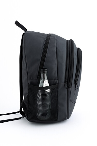 Louisiana Polo 2450 Gri 3 Bölmeli Okul Sırt Çantası