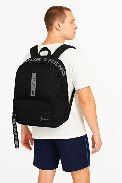 Louisiana Polo 1140 Laptop Bölmeli Be Your Trend Siyah - Füme Okul Çantası