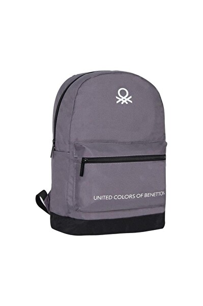 United Colors Of Benetton Okul Sırt Çantası Gri 70417