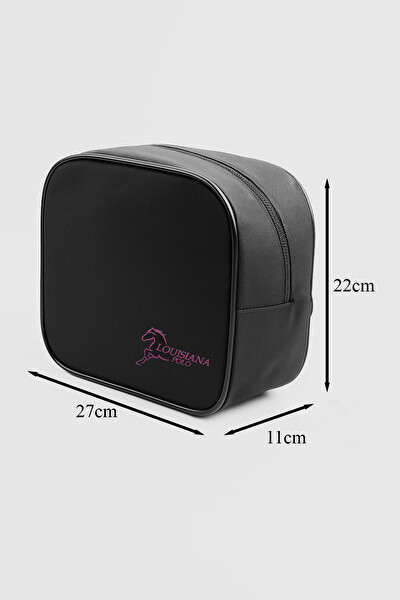 Louisiana Polo 1142 Siyah Pembe Termoslu Beslenme Çantası