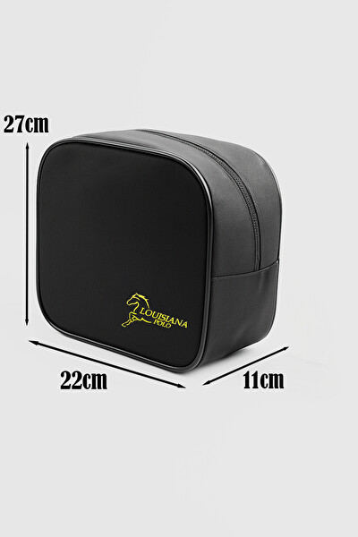 Louisiana Polo 1141 Çanta - Termal Beslenme - Kalemlik - Kırmızı Matara Sarı Okul Seti