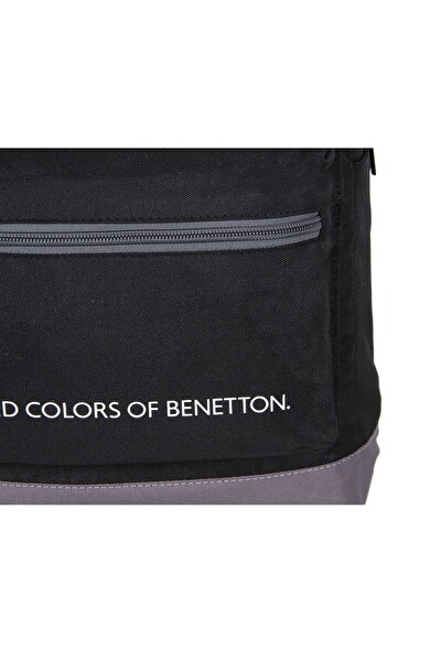 United Colors Of Benetton Unisex Siyah Okul Sırt Çantası 70419