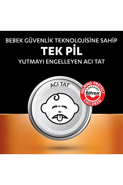 Duracell CR2016 Özel 2016 3V Lityum Düğme Pil - 2’li Paket