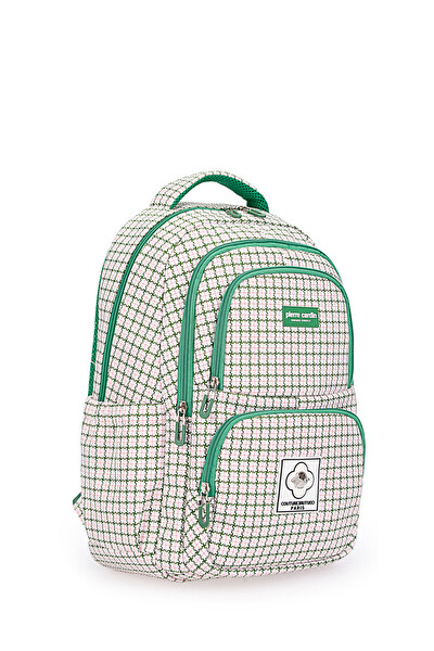 Pierre Cardin Okul Sırt Çantası Yeşil 07PC80501-YSL