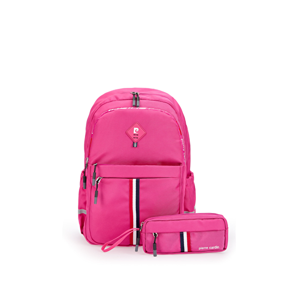 Pierre Cardin 07Pct180011 Fuşya Okul Sırt Çantası