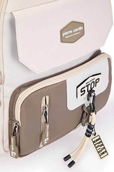 Pierre Cardin 07Pc1916 Bej Okul Sırt Çantası