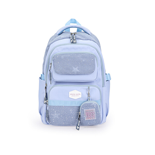 Pierre Cardin Okul Sırt Çantası Mavi 07PC2824-M